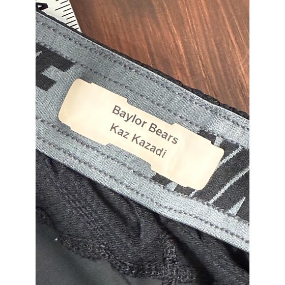 Nike Baylor Bears Player Issue Training Woven‎ Shorts Black Green Mens 2XL NCAA - Picture 8 of 11